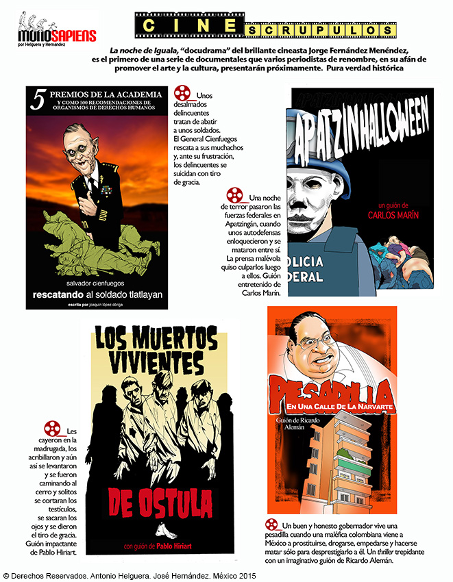 Cinescrupulos. Domingo 25 de octubre de 2015